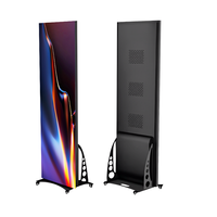 Fabricación al por Mayor de Letreros LED Personalizados, Tablero de Exhibición Programable a Todo Color, Soporte de Aluminio de 2mm para Piso