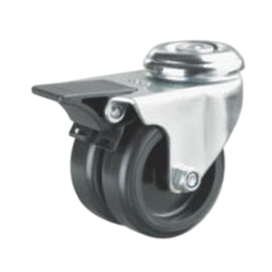 Manufacturer Wholesale Industrial Twin Wheel Caster New Product Caster With Plain Bearing - Product Image 1