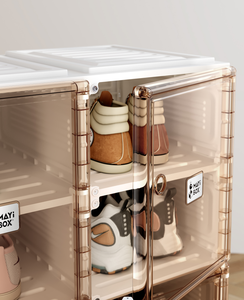 2024 VENTA CALIENTE gabinete de zapatos muebles de dormitorio modernos sin instalación y más soportes y estantes de almacenamiento - Product Image 2