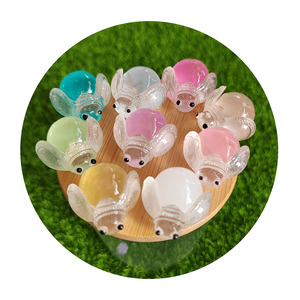 Miniatures de lucioles lumineuses 3D 24mm, figurines d'insectes qui brillent dans le noir, jouets de jardin féerique, animaux, 100 pièces/lot - Product Image 6