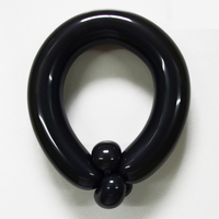 Ballons longs en latex de haute qualité, couleur marron, modèle 260Q, jouet magique pour enfants