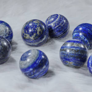 Pedras brutas curativas, globos de lápis-lazúli, bolas de cristal, artesanato em cristal citrino natural, quartzo, atacado - Product Image 6