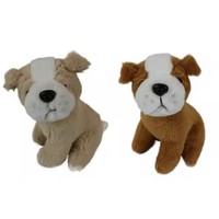 Adorable poupée chien Pékinois de 15 cm, jouet en peluche réaliste, animal en peluche, réconfortant, rembourrage en coton PP, cadeau parfait pour bébé garçon