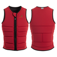 Gilet de wakeboard en néoprène personnalisé, gilet anti-choc léger, gilet de sauvetage pour le surf, PWC pour jet-boat, ski nautique, voile, sports nautiques, adulte