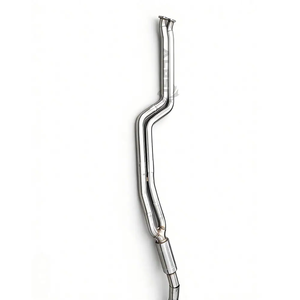 Escape Trasero con Válvula Cuski para BMW <span class=keywords><strong>325i</strong></span> Touring E91 <span class=keywords><strong>N52</strong></span> 2.5L 2005-2012, Modificación de Alta Calidad en Acero Inoxidable SS304 - Product Image 4