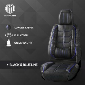 Fundas de Asiento para Auto Marcan Marcan Serie RUBIN, Tela Premium, Ajuste Universal, Protector de Asiento Envolvente, Multicolor - Product Image 2