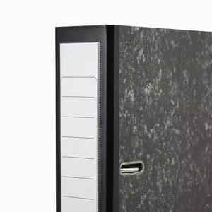 Preço de fábrica Personalizado Capa dura Escritório Colorido <span class=keywords><strong>A4</strong></span> FC Marble Lever Arch Arquivo Documento Pasta Papel Tamanho Caixa Arquivo - Product Image 2