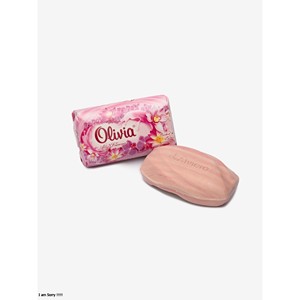 Orchid Scented Moisturizing Bar <b>Soap</b> with Glycerin Lanolin and Vitamins A and E for Hand and Body Care 90 g Olivia - Product Image 3