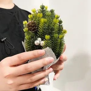 Mini árvore de natal artificial para venda, pequena árvore de natal artificial