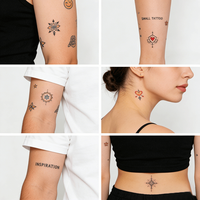 Papier de tatouage temporaire Topjlh, autocollant imprimable personnalisé pour transfert à l'eau, art corporel DIY, artisanat photo, vente en gros, facile à utiliser