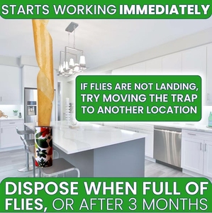 Môi trường kiểm soát dịch hại sản phẩm chuyên nghiệp Fly Trap trong nhà dùng một lần Fly Keo Bẫy - Product Image 6