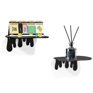 Étagères murales en acrylique de 7 pouces-Lot de 2, idéales pour la décoration de la chambre, l'affichage d'albums et l'organisation de petits objets - Product Image 1