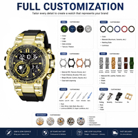 Montre Homme Smael 8093 à Double Affichage, Grand Cadran LED Numérique, Sportive et Tendance, Personnalisable OEM/ODM avec Logo – Reloj