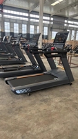 Caminadora Eléctrica Comercial Shandong Lanbo con Monitor de Ritmo Cardíaco Inalámbrico y Pantalla de TV para Entrenamiento