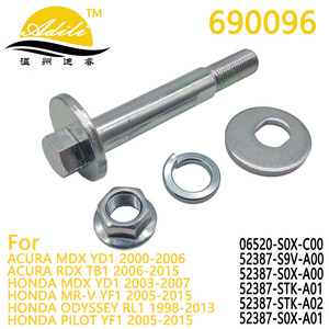 Perno de Suspensión Multibrazo 06520-S0X-C00 52387-S9V-A00 52387-S0X-A00 Para Reemplazo y Reparación - Product Image 2