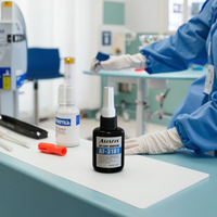 Colle de résine UV haute résistance Adhésif de liaison de verre à durcissement rapide de grande surface Performance stable Cyanoacrylate acrylique