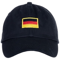 Usine personnalisé zéro tarif drapeau allemand haute performance forage Laser broderie chapeau broderie casquette de Baseball
