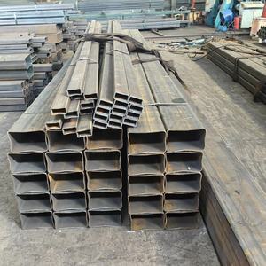 Astm מגולוון 40 x40 מ "מ erw צינור פלדה קל 1 מ" מ עובי מרובע צינור פחמן פלדה gi מכונת מתלה שמן תעשיית שירות ריתוך - Product Image 6