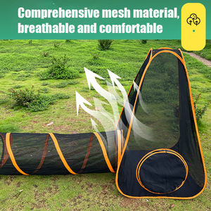 PiCiPaw 6-in-1 grandi custodie per gatti da esterno Pop Up tende da gioco per gatti con Tunnel per addestramento agilità per cani Tunnel portatile per animali domestici - Product Image 6