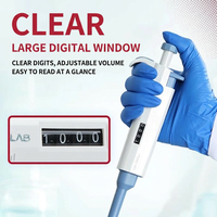 Pipette de laboratoire multicanal (8/12 canaux) – Pipetteur manuel réglable en ABS avec garantie d'un an