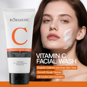 KORMESIC - Limpiador Facial Suave con Vitamina C, 100 g, Blanqueador, Hidratante, Control de Grasa, Marca Privada, Venta al por Mayor - Product Image 1