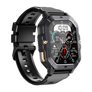 Nouvelle arrivée Montre connectée C28, étanche 1 ATM, écran <span class=keywords><strong>2</strong></span>,02 pouces, batterie 410 mAh, appels, plus de 100 modes sportifs, montre intelligente - Product Image 4