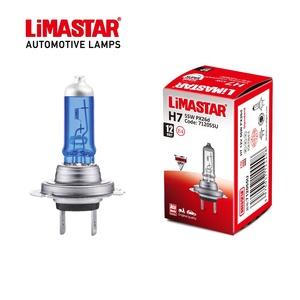 LIMASTAR Ampoule halogène H7 12V 55W <span class=keywords><strong>Px26d</strong></span> pour accessoires automobiles Super Blanc - Product Image 1