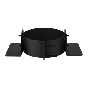 Tuyau <span class=keywords><strong>de</strong></span> cheminée en acier inoxydable isolé noir à <span class=keywords><strong>montage</strong></span> facile pour poêle à <span class=keywords><strong>bois</strong></span> autonome au design moderne - Product Image 6