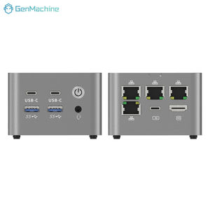 Mini <span class=keywords><strong>PC</strong></span> GenMachine Ryzen 7 5825U de Ocho Núcleos, 16GB LPDDR4X, SSD, 4x2.5G LAN, HD, WiFi6, BT 5.2, 4 USB-C 3.2, 2 USB3.2, Nuevo con Windows 11, 3 Pantallas - Product Image 3