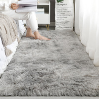 Tapijt met lange pool, Europese stijl, meisjesachtig slaapkamerbed, pluche, thuis, woonkamer, bankkamer, voetmat
