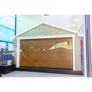 <span class=keywords><strong>Porte</strong></span> <span class=keywords><strong>de</strong></span> <span class=keywords><strong>garage</strong></span> sectionnelle électrique moderne en acier galvanisé en aluminium <span class=keywords><strong>Petite</strong></span> fenêtre transparente sans cadre en verre automatique <span class=keywords><strong>Petite</strong></span> fenêtre - Product Image 2