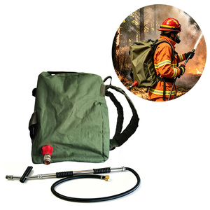 Sac <span class=keywords><strong>à</strong></span> dos d'incendie pliable en Oxford <span class=keywords><strong>vert</strong></span> souple 20L, pulvérisateur portable pour lutte contre les incendies en zone sauvage avec <span class=keywords><strong>pompe</strong></span> manuelle - Product Image 1