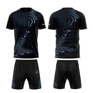 Camiseta para correr de LICRA/poliéster ligera para hombre, pantalones cortos con estampado Digital, transpirable, verano, conjunto de gimnasio de 2 piezas - Product Image 4