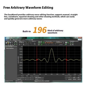 Sdg1062x 60 MHz Máy phát tín hiệu kỹ thuật số được trang bị với LCD hiển thị tín hiệu máy phát điện tần số - Product Image 5