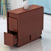 Kreatives Design Einfacher Moderner Holz-Klapptisch mit Stühlen