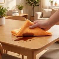 Rotolo di Panni in Microfibra Premium per Pulizia, Perforati a Strappo, Riutilizzabili, Ecologici, ad Asciugatura Rapida, a Prova di Bambino, per Uso Domestico