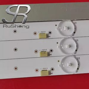 AOC-NO.8198 Barre lumineuse LCD TV neuve d'origine Lehua L55F3800U 55U2200A ZX55JTX332M10A0 V0 Bande de rétroéclairage TV IP33 - Product Image 4