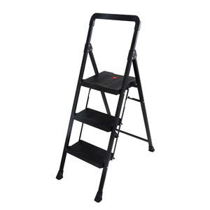 Cambodia Factory EN131 Folding Construction Multipurpose Foldable Platform Household Folding 3 Step Tripod Steel <strong>Ladder</strong> For Loft - Product Image 2