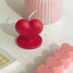 Molde de Silicona para Velas Aromáticas en Forma de Corazón, Apto para Decoración de Bodas, Moldes para Yeso y Repostería - Product Image 5