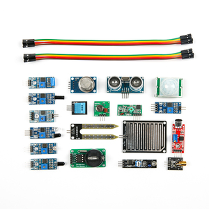 KUONGSHUN Factory Direct Raspberry Pi <span class=keywords><strong>3</strong></span> & Raspberry Pi <span class=keywords><strong>2</strong></span> Modelo B Pacote de Módulo Eletrônico 16 Tipos <span class=keywords><strong>Sensor</strong></span> Kit Set para <span class=keywords><strong>Arduino</strong></span> - Product Image 4