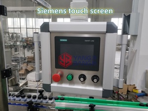 Hoàn toàn tự động 2oz năng lượng uống Máy rót chai bắn rót chai và đóng nắp thu nhỏ tay áo ghi nhãn máy dòng - Product Image 2