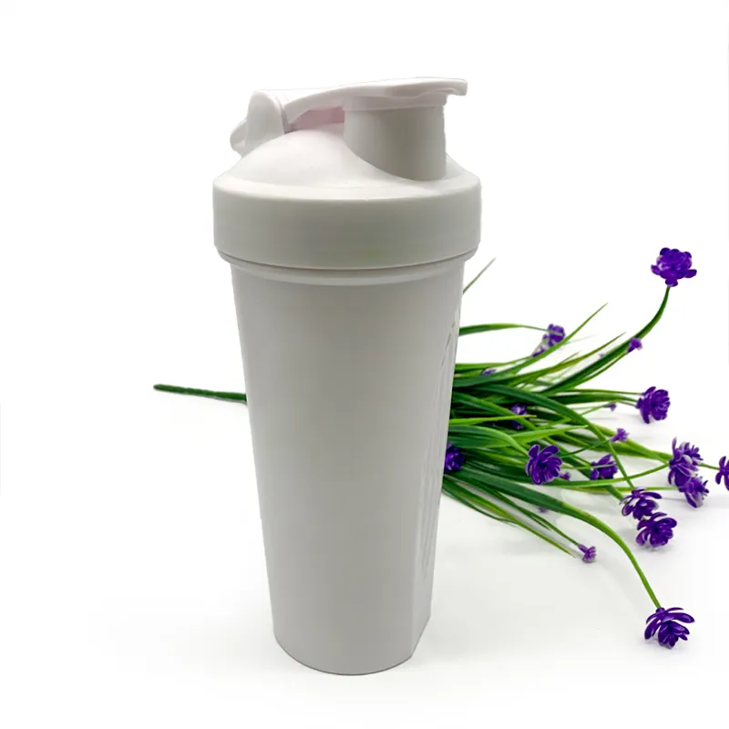 Personalizzazione prodotti promozionali materiale PP 600ml bollitore per acqua Sport all'aria aperta bicchiere da viaggio palestra Sport Shaker bottiglia