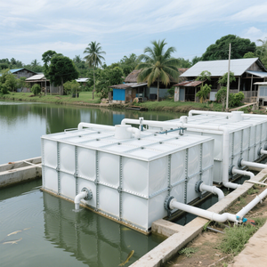 Réservoir d'eau en fibre de verre FRP 15000 litres usine 50000L/heure 70 KW 220V garantie de 5 ans et plus - Product Image 3