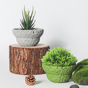 Pot de fleurs artisanal en cire de coco de style nordique créatif pour plantes succulentes, plante en pot, décoration d'intérieur - Product Image 4