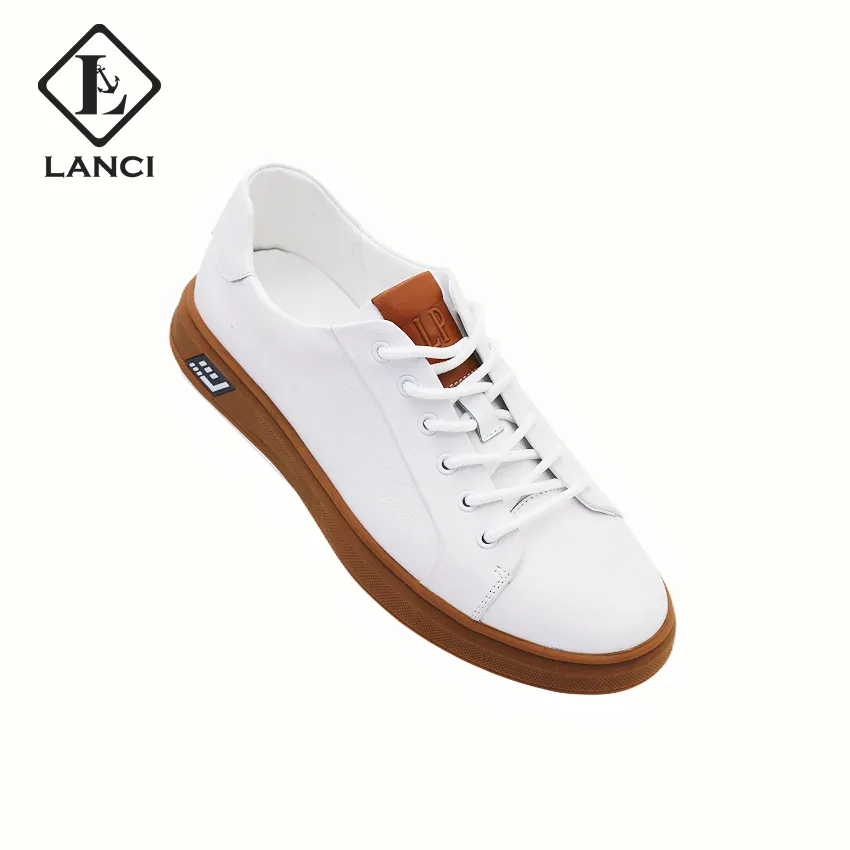 LANCI 2022 Factory Price New Design Wholesale New Design Customized Genuine Leather Casual Shoes