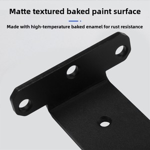 Soporte triangular invisible de acero para colgar en la pared, soporte engrosado para laminados, estante de pared suspendido, alambre con pintura horneada - Product Image 3