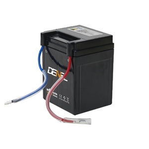 Batería DENEL 6MF2.5L <span class=keywords><strong>12V</strong></span> 2.5AH Nueva, Seca y Cargada, <span class=keywords><strong>7</strong></span> Amperios, Libre <span class=keywords><strong>de</strong></span> Mantenimiento, para Motocicletas <span class=keywords><strong>de</strong></span> Uso Diario, Arranque en Clima Frío - Product Image 2