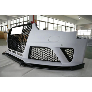 Kit de carrosserie de voiture de mise à niveau de <span class=keywords><strong>prix</strong></span> usine pare-chocs avant avec calandre pour <span class=keywords><strong>Audi</strong></span> <span class=keywords><strong>A4</strong></span> S4 B8.5 à <span class=keywords><strong>RS4</strong></span> Style 2013-2016 - Product Image 2