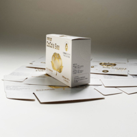Boîte pliante de luxe exquise pour cosmétiques, parfums, serviettes hygiéniques, boîte en papier avec bande détachable