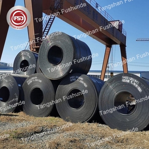 Bobina de placa de acero al carbono más vendida de Fushunde laminada en caliente con bajo MOQ que cumple con los estándares ANSI y JIS para corte por doblado de soldadura - Product Image 6